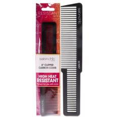 Scalpmaster Flat Top Clipper Carbon Comb High Heat Resistant 8