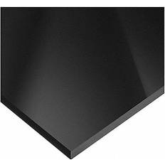 Acrylic Glass USA Sealing Cast Acrylic Sheet 12"L x 12"W x 1/4" Thick, Black