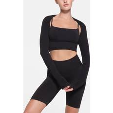 SKIMS Blouses SKIMS Shrug Black 2X/3X Contour Nylon