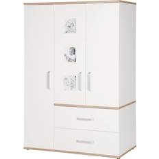 Roba Armoire Bébé "Pia" 3 Portes Et 2 Tiroirs