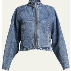 Alaïa Round Racing Denim Jacket - Alaï