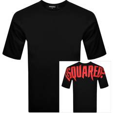 DSquared2 Men T-shirts DSquared2 Loose Fit T Shirt Black Medium