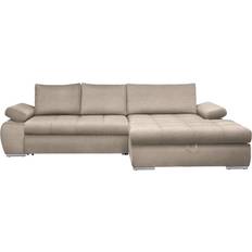 Carryhome INFERNO Beige Sofa 294cm 4-Sitzer