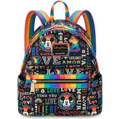 Loungefly School Bags Loungefly Sold by: The Lucky Penny collectables, LLC, Disney Parks Mickey Mouse Loungefly Mini Backpack Disney Pride New with Tag