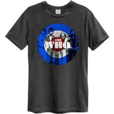 Amplified "target" t-shirt für herren Holzkohle/Blau
