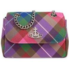 Faux Leather Small Chain Purse Pink