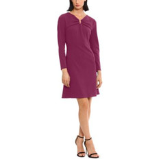 Donna Morgan Scuba Crepe Mini Dress -