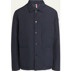 Moncler Jakker Moncler Doudoune Chemise Cougourde - Bleu