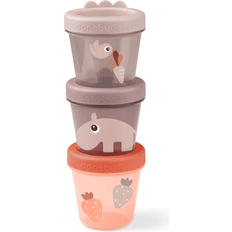 Babyvoedselcontainers & melkpoederdispensers Done By Deer bewaarbakjes Ozzo powder