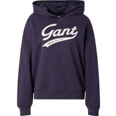 Gant Femme Pulls Gant Sweat-shirt - Indigo/Blanc