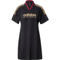 Clothing Adidas Robe T-shirt 3 Bandes Coupées Tiro - Black/St Tan/Team Victory Red