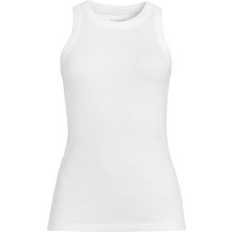 Lands' End Clothing Lands' End Women's Rib Tank Top White XSmall