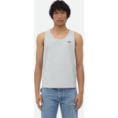 Leather - Men Tank Tops Bottega Veneta Jersey Rib On Leather Tank Top White Man Lambskin