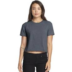 Denim - Women T-shirts Next Level Ladies' Festival Cali Crop T-Shirt ANTIQUE DENIM