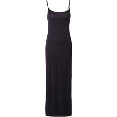 Dame - Elastan / Lycra / Spandex Kjoler Gina Tricot Soft Touch Maxi Slip Suit - Black