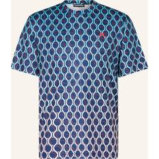 J.Lindeberg T-Shirts J.Lindeberg Funktionsshirt 'Ade' navy hellblau rot