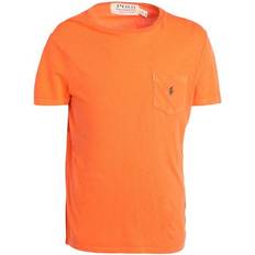 Polo Ralph Lauren Orange Överdelar Polo Ralph Lauren Slub Jersey SSL TSH - Sailing Orange