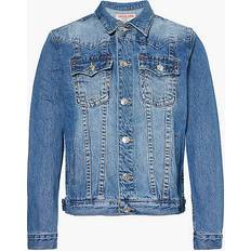 True Religion Outerwear True Religion Mens Itonda Wash Jimmy Mid-wash Denim Jacket
