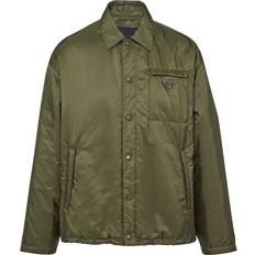 Prada Clothing Prada Re-Nylon Jacket green