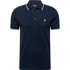 Yellow Polo Shirts Lyle & Scott And Tipped Polo T Shirt Navy