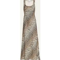 Leopardo Abbigliamento Ganni Maxi Dress - Brown