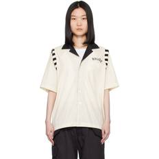 Rhude Off-White & Black Chamonix Alpine Shirt 0128 White/Black