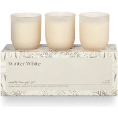 Tea Light Scented Candles winter white votive trio Scented Candle