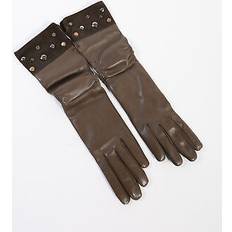 Brown Gloves & Mittens Tod's women's brown leather gloves in brown