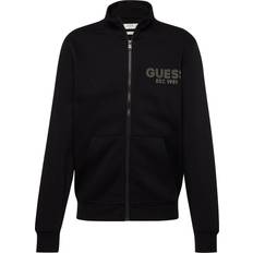 Guess Herren Jacken Guess Sweatjacke greige schwarz