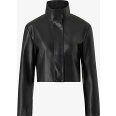 Calvin Klein Jacka Re-gen Leather Short Jacket Svart