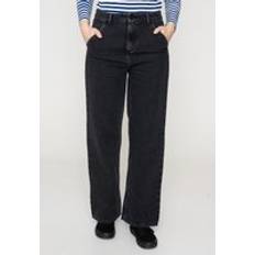 Carhartt WIP W' Simple Stone Washed Black Jeans Schwarz W