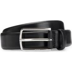 HUGO BOSS Belts HUGO BOSS Men's Chuck Leather Belt Black