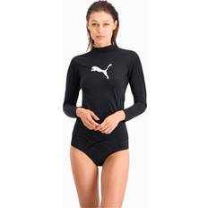 Puma Damen Shirt SWIM WOMEN LONG SLEEVE RASH GU Schwarz