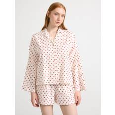 Men - Red Pyjamas Lindex Pyjama shirt in seersucker