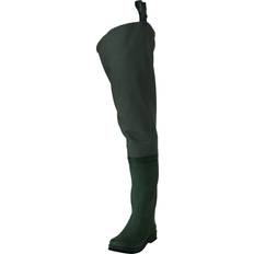 Wader Trousers Frogg Toggs Cascades Poly/Rubber Cleated Hip Waders, Men's, Dark Green/Forest