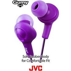 JVC HAFR6V Gumy Plus Headphones Violet