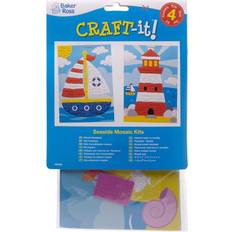Baker Ross Mosaic Craft Kits Pack of 4