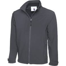 Elastane/Lycra/Spandex - Unisex Outerwear Uneek UC611 Premium Full Zip Softshell Jacket XS, COLOUR: Light Grey