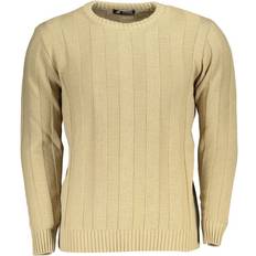 Guld - Herr - Stickade tröjor U.S. Grand Polo Beige Sweater Beige