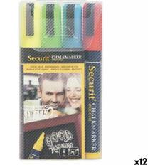 Securit Liquid chalk marker 4 Pieces