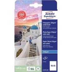 10x15 cm Kopierpapier AVERY Zweckform 10x15cm Premium Inkjet Photo Paper 250g/m² 20Stk.