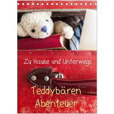 Calvendo 2025 Teddybären Abenteuer Tischkalender A5