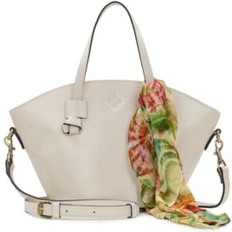 Patricia Nash Corallina Tote Crossbody with Scarf - Latte