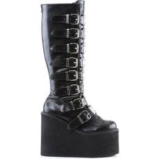 Swing-815 - Black Vegan Leather