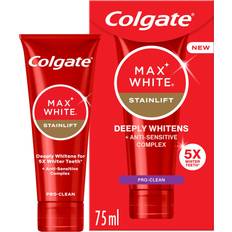 Dental Care Colgate Max White Stainlift Pro Clean Toothpaste Duo 2