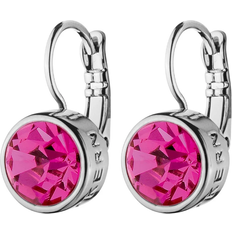 Dyrberg/Kern Louise Earrings - Silver/Pink