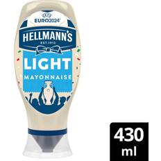 Hellmanns Hellmann's UEFA Euro 2024 Light Mayonnaise Squeezy 430ml