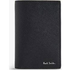 Paul Smith Leather Mini Blur Vertical Wallet - black