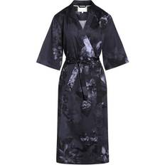 Bloemen - Vrouw Badjassen Essenza Sarai Flora Kimono - Nightblue