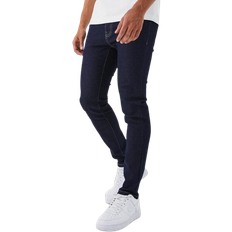 boohooMAN Skinny Stretch Jeans - Indigo